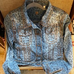 Rose Royce Leopard Denim